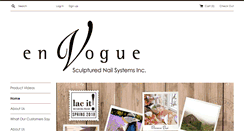 Desktop Screenshot of envogueusa.com